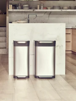 Abfalleimer Titan mit integrierter Abfallpresse, 30 L