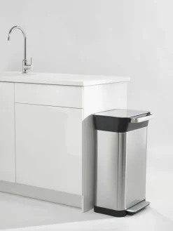 Abfalleimer Titan mit integrierter Abfallpresse, 30 L