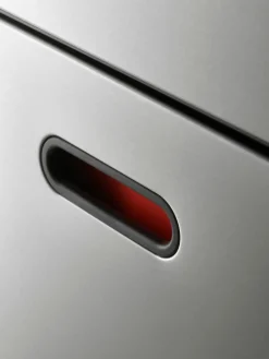 Abfalleimer Totem mit separater Recycling-Einheit, 2 x 30 L