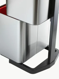 Abfalleimer Totem mit separater Recycling-Einheit, 2 x 30 L