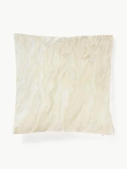 Abstrakte Samt-Kissenhülle Phoenix