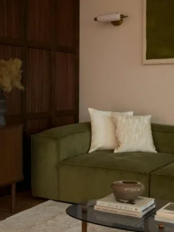 Abstrakte Samt-Kissenhülle Phoenix