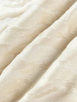 Abstrakte Samt-Kissenhülle Phoenix