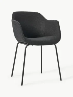 Armlehnstuhl Fiji mit schmaler Sitzschale