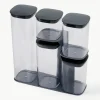 Aufbewahrungsbehälter Podium, 6er-Set