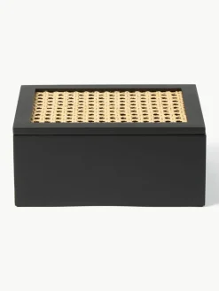 Aufbewahrungsbox Carina mit Wiener Geflecht