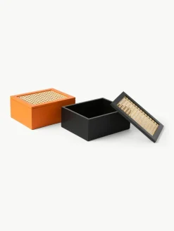 Aufbewahrungsbox Carina mit Wiener Geflecht