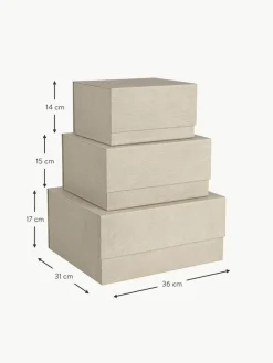 Aufbewahrungsboxen Ilse, 3er-Set