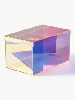 Aufbewahrungsboxen Lacy aus Acrylglas, 2er-Set