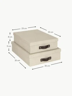 Aufbewahrungsboxen Rasmus, 2er-Set