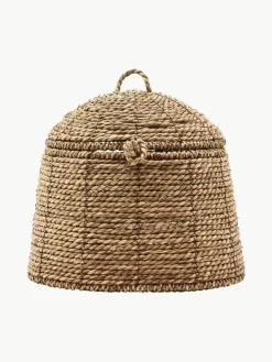 Aufbewahrungskorb Rama aus Seetang mit Deckel