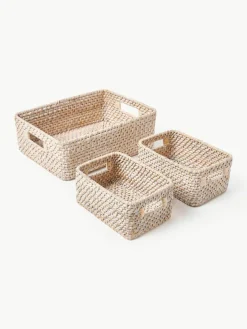 Aufbewahrungskörbe Lurdes, 3er-Set