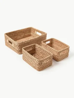 Aufbewahrungskörbe Lurdes, 3er-Set