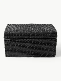 Aufbewahrungskörbe Lurdes mit Deckel, 2er-Set