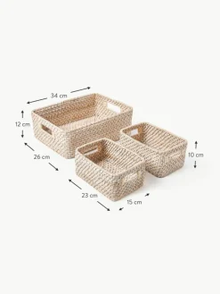 Aufbewahrungskörbe Lurdes, 3er-Set