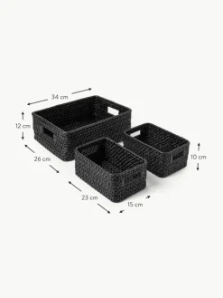 Aufbewahrungskörbe Lurdes, 3er-Set