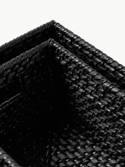 Aufbewahrungskörbe Lurdes mit Deckel, 2er-Set