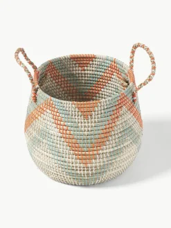 Aufbewahrungskörbe Mija mit Deckel, 2er-Set