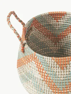 Aufbewahrungskörbe Mija mit Deckel, 2er-Set