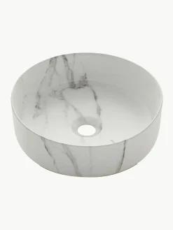 Aufsatzwaschbecken Klimt aus Keramik, Ø 36 cm