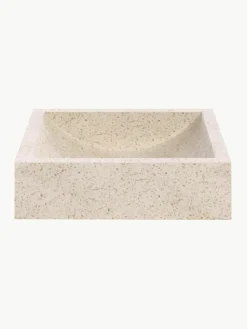 Aufsatzwaschbecken Kuveni aus Terrazzo