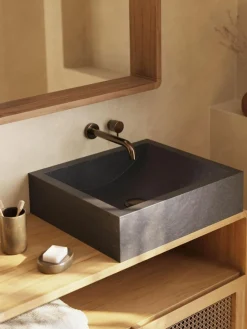 Aufsatzwaschbecken Kuveni aus Terrazzo