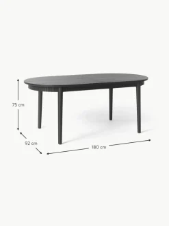 Ausziehbarer Esstisch Calary, 180 - 230 x 92 cm