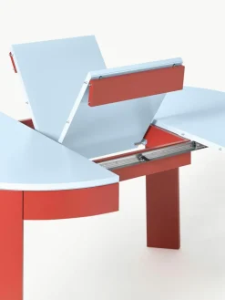 Ausziehbarer Esstisch Samos, 100 - 140 x 75 cm