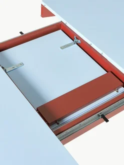 Ausziehbarer Esstisch Samos, 100 - 140 x 75 cm