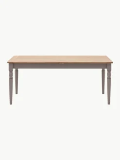 Ausziehbarer Holz-Esstisch Eton, handgefertigt, 180 - 230 x 95 cm