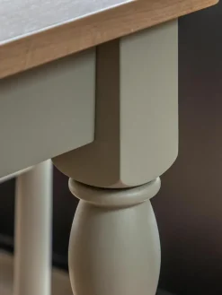 Ausziehbarer Holz-Esstisch Eton, handgefertigt, 180 - 230 x 95 cm