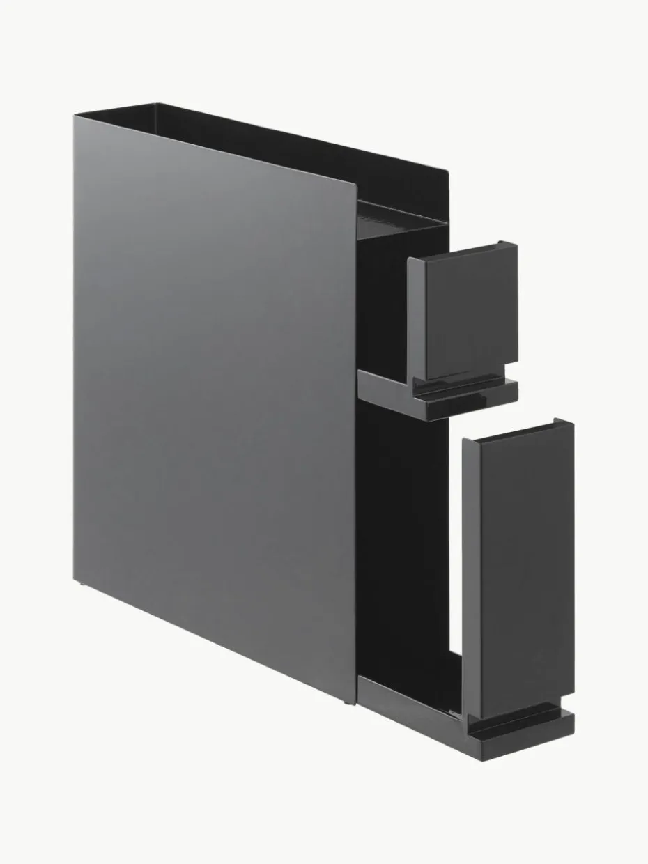 Ausziehbares Küchen-Aufbewahrungsregal Tower aus Metall