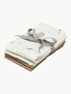 Baby-Mulltücher Dreamland aus Bio-Baumwolle, 4er-Set