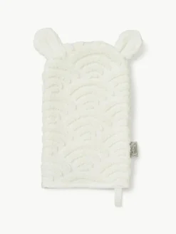 Baby-Waschhandschuh Wave aus Bio-Baumwolle