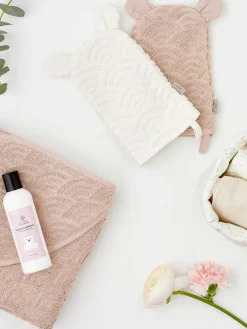 Baby-Waschhandschuh Wave aus Bio-Baumwolle