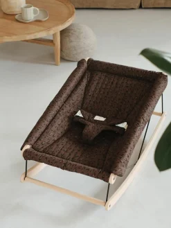 Babywippe Growing Green aus Buchenholz