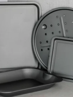 Backbleche KitchenCraft mit Antihaft-Beschichtung, 4er-Set