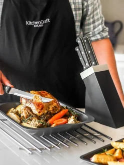 Backbleche KitchenCraft mit Antihaft-Beschichtung, 4er-Set