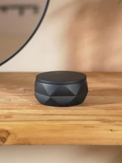 Bad-Aufbewahrungsdose Crackle aus bruchfestem Polyresin