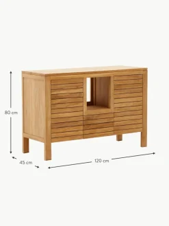 Bad-Midischrank Neria aus Teakholz