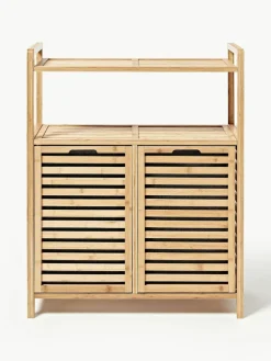 Badregal Kit aus Bambus mit Wäschekörben