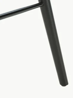 Barhocker High Stool aus Buchenholz und Leder