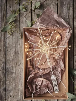 Batteriebetriebene LED-Baumspitze Glow