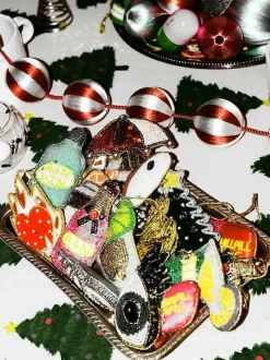 Baumanhänger Chill Pill, 4er-Set