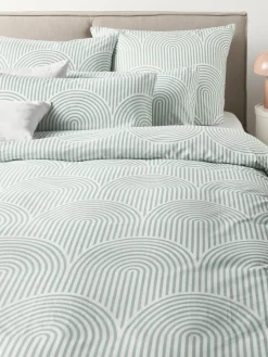 Baumwoll-Bettdeckenbezug Arcs