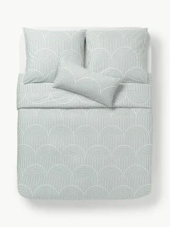 Baumwoll-Bettdeckenbezug Arcs