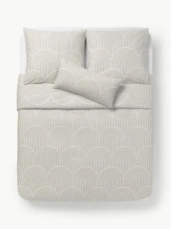 Baumwoll-Bettdeckenbezug Arcs