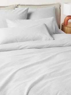 Baumwoll-Bettdeckenbezug Milano mit grafischem Muster