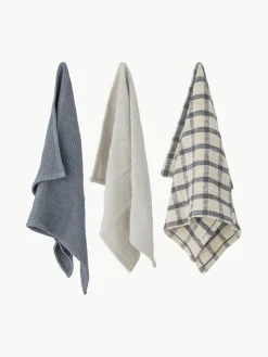 Baumwoll-Geschirrtücher Impruneta, 3er-Set