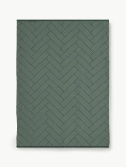 Baumwoll-Geschirrtücher Tiles, 2 Stück